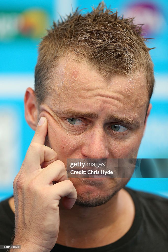 Lleyton Hewitt Practice Session