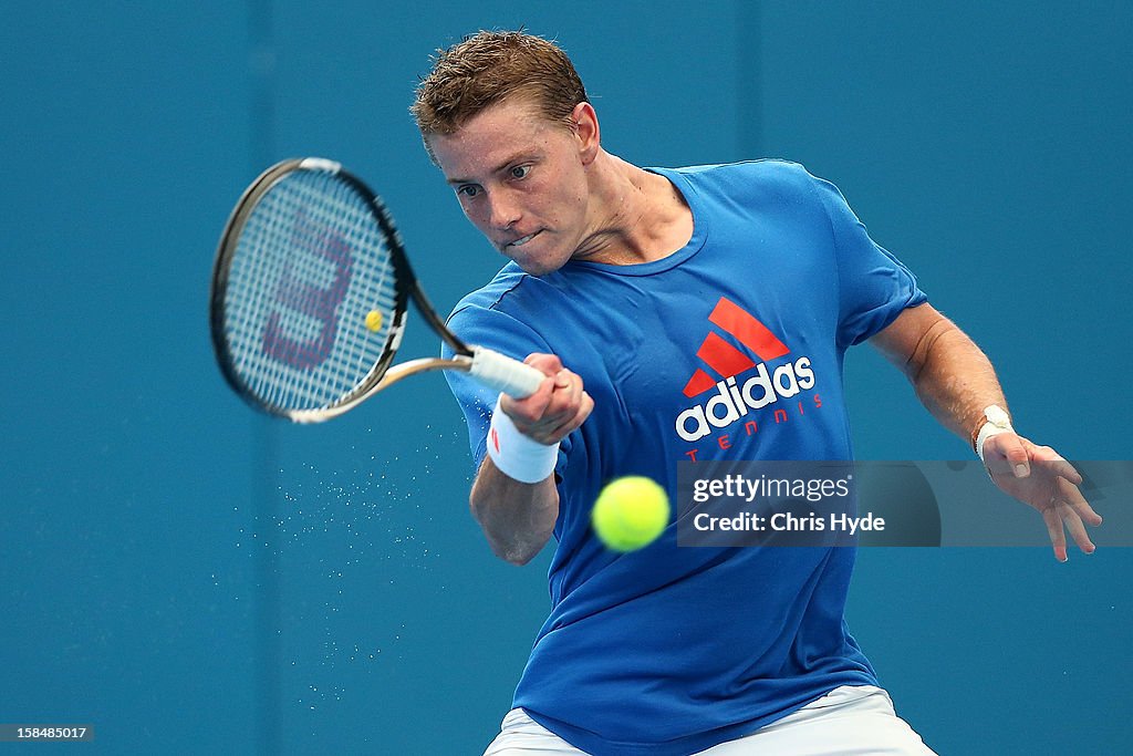 Lleyton Hewitt Practice Session