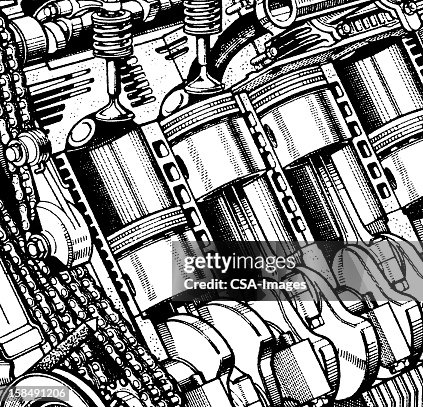 Machine Parts Graphics Machine Parts High-Res Vector Graphic - Getty Images