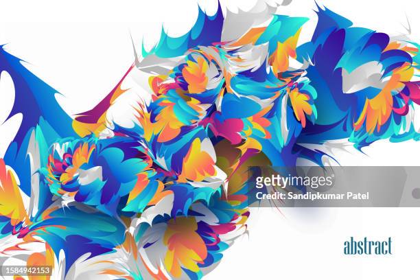 curvy line. organic blob pattern, fluid abstract shapes forms. - lens flare white background stock illustrations
