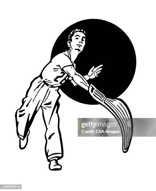 jai alai-spieler - pelota stock-grafiken, -clipart, -cartoons und -symbole