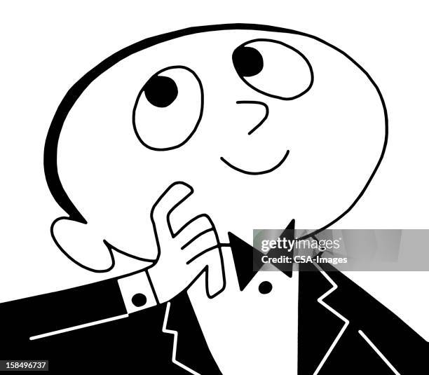 Thinking Man High-Res Vector Graphic - Getty Images