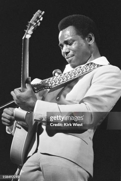 George Benson performs at Auditorium Theater, Chicago, Illinois, September 22, 1978.