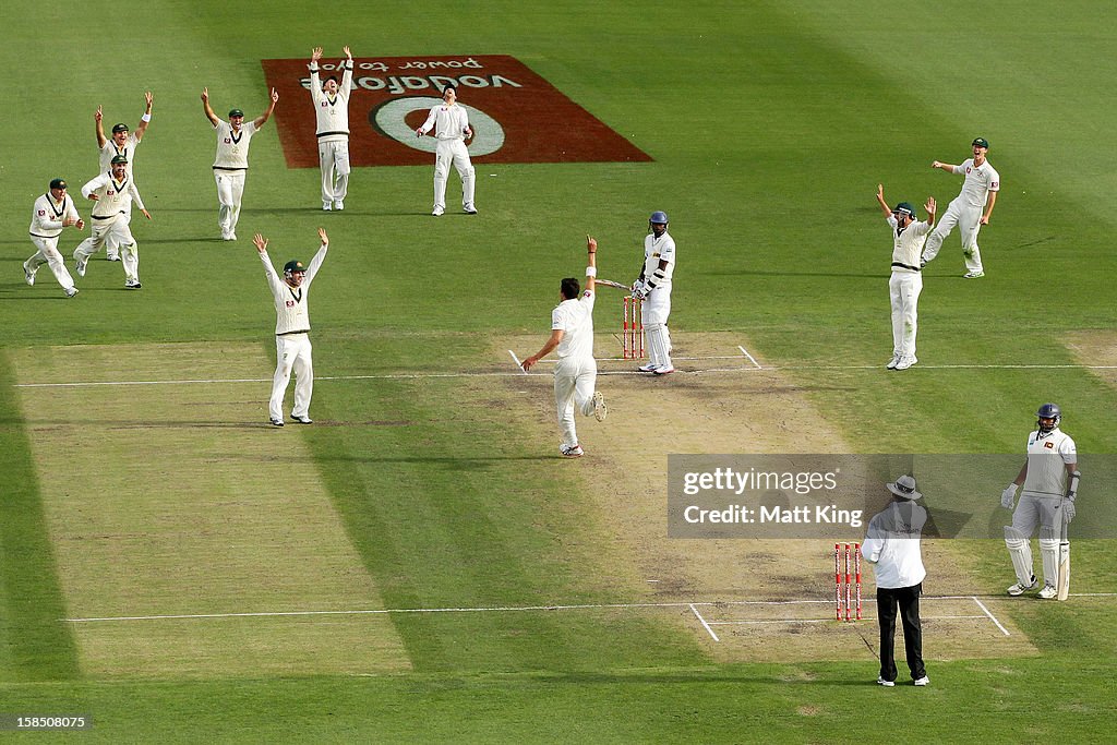 Australia v Sri Lanka - First Test: Day 5