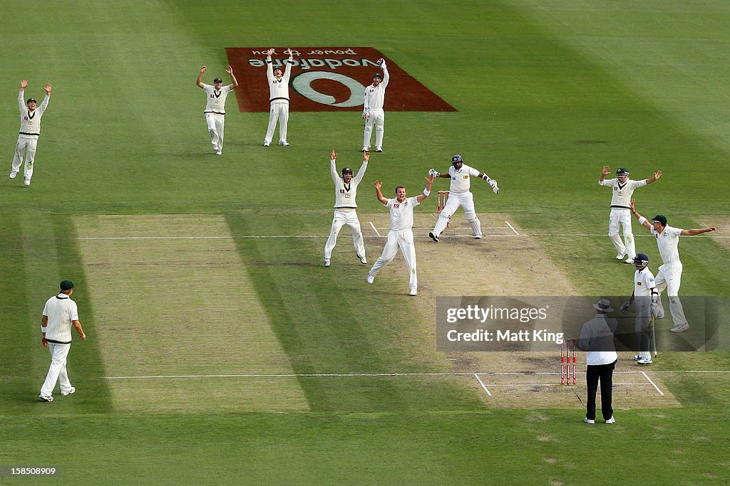 Australia v Sri Lanka - First Test: Day 5