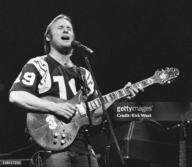 Stephen Stills performs at Auditorium Theater, Chicago, Illinois, March 9, 1979.