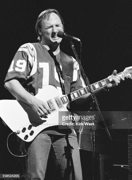 Stephen Stills performs at Auditorium Theater, Chicago, Illinois, March 9, 1979.