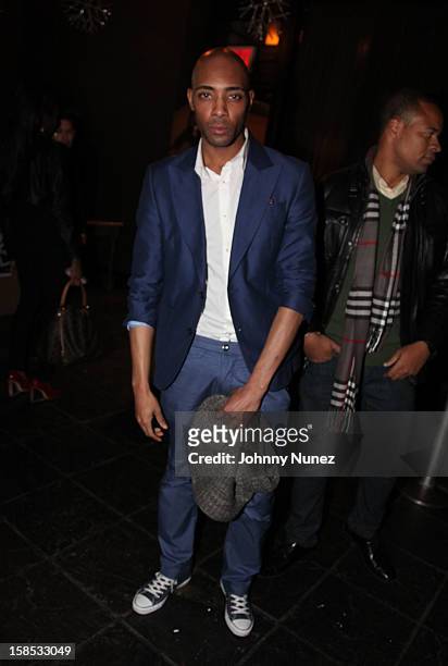 Andre Leon King attends "Cans For Cocktails" on December 17, 2012 in New York City.