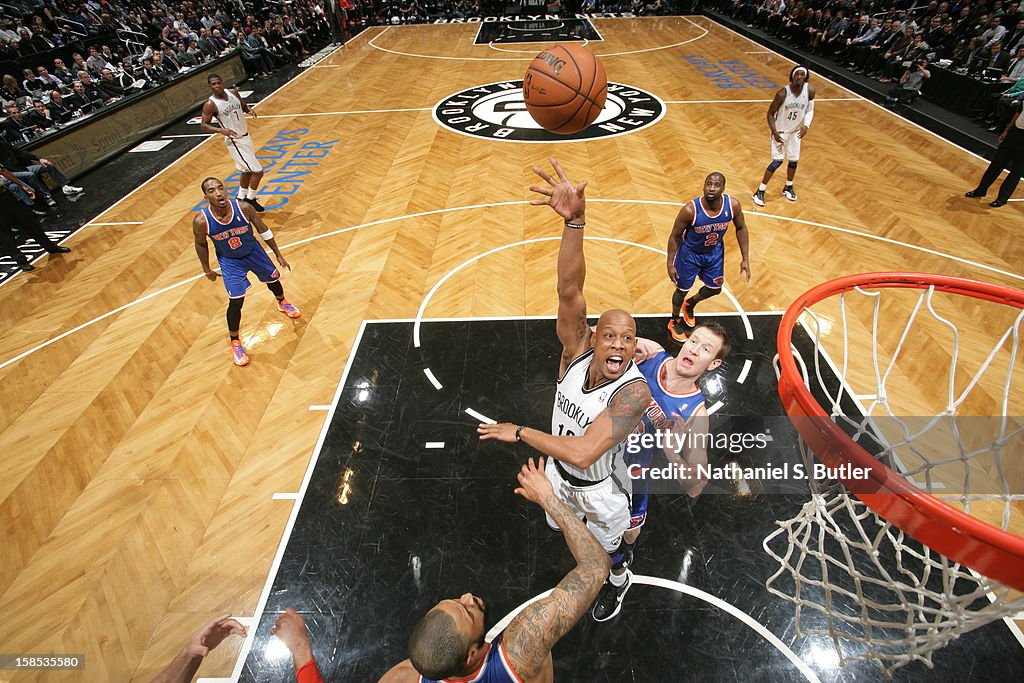 New York Knicks v Brooklyn Nets