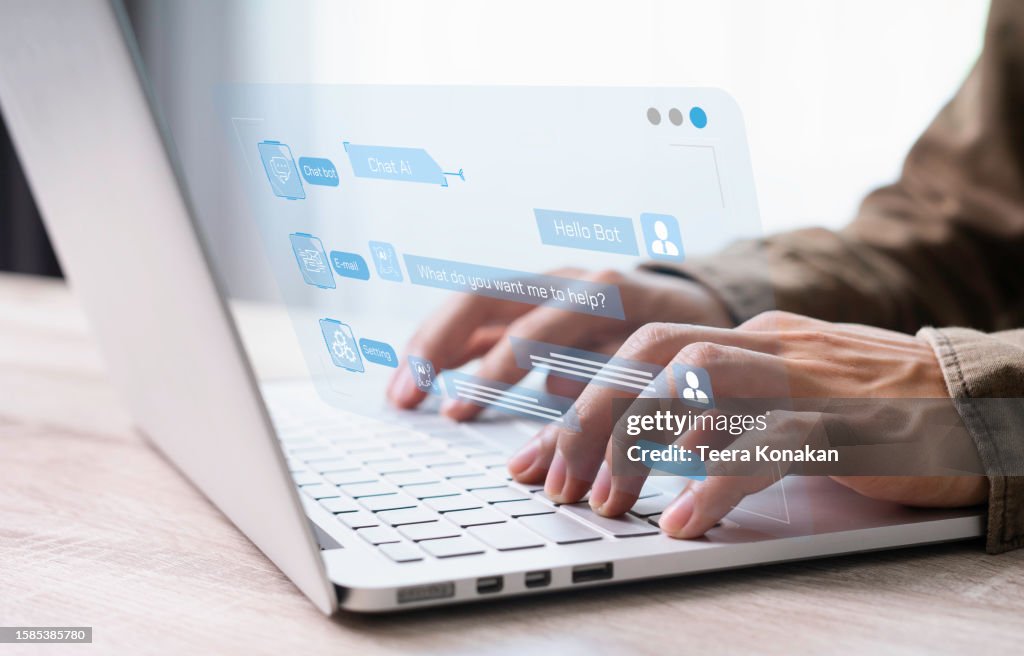 Chat Bot Service Concept - Enhancing Customer Experience with Virtual Assistant
