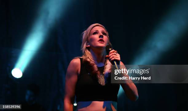 Ellie Goulding performs at Southampton Guildhall on December 18, 2012 in Southampton, England.