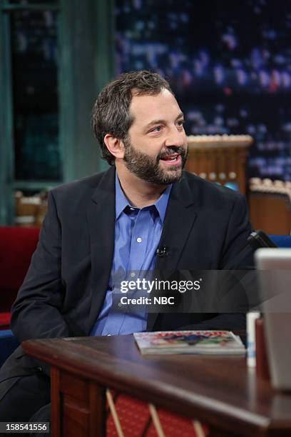 Episode 753 -- Pictured: Judd Apatow during an interview on December 18, 2012 --