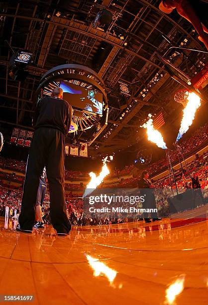 Alexey Shved of the Minnesota Timberwolves looks on during a game against the Miami Heat at American Airlines Arena on December 18, 2012 in Miami,...