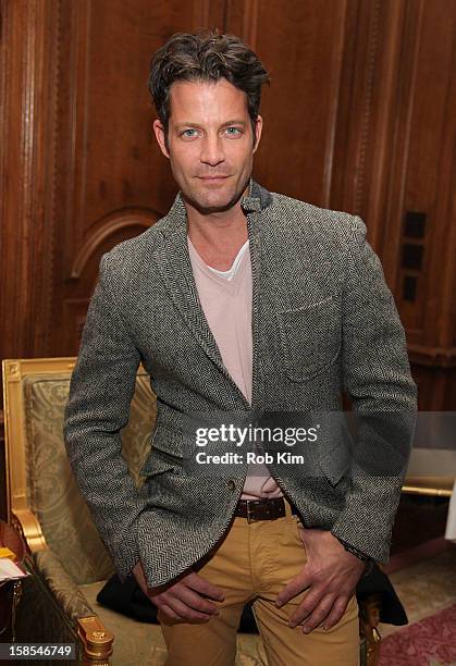 Nate Berkus attends the Derek Blasberg for Opening Ceremony Stationery launch party at the Saint Regis Hotel on December 18, 2012 in New York City.