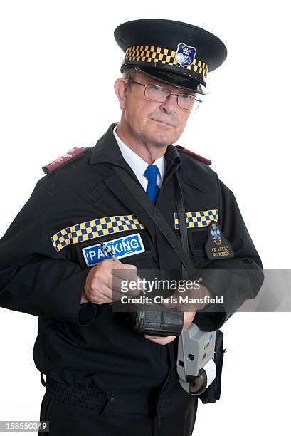 english traffic warden - traffic control stock pictures, royalty-free photos & images
