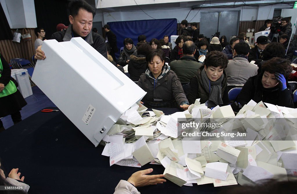 South Korean Vote In Presidential Election