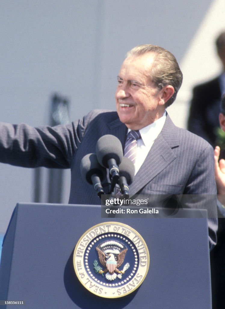 Dedication and Formal Opening of the Richard Nixon Library and Birthplace