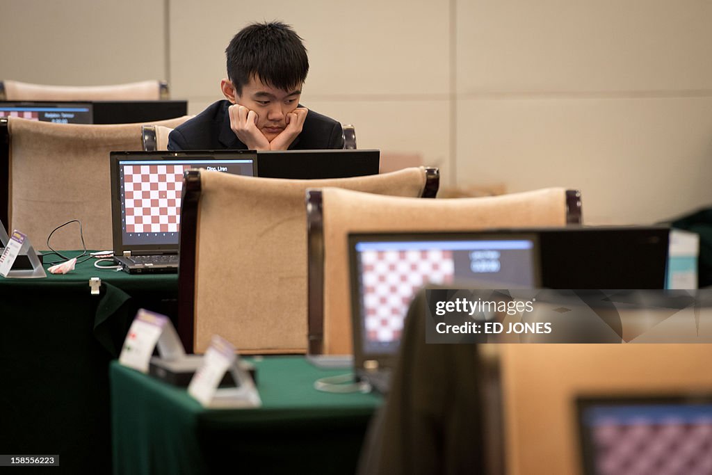 CHINA-SPORTS-CHESS-OFFBEAT