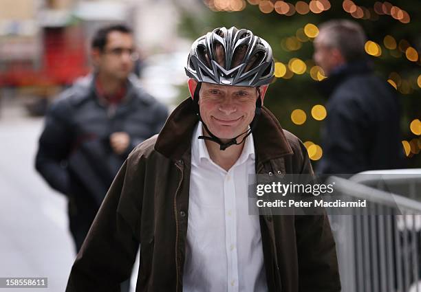 Broadcaster Andrew Marr arrives at BBC Broadcasting House on December 19, 2012 in London, England. The BBC Trust has announced the findings of the...