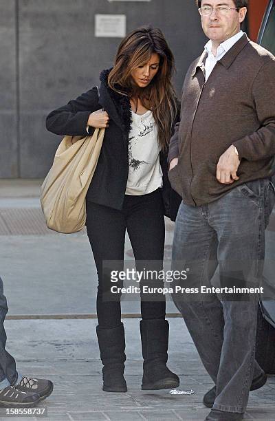 Monica Cruz is seen on December 18, 2012 in Madrid, Spain.