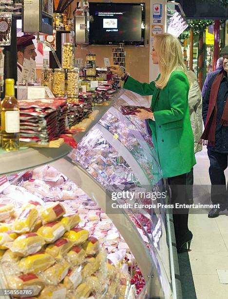 Carmen Lomana is seen on December 18, 2012 in Madrid, Spain.