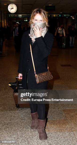 Patricia Conde is seen on December 18, 2012 in Madrid, Spain.