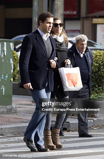 Luis Alfonso de Borbon and Margarita Vargas are seen on December 18, 2012 in Madrid, Spain.