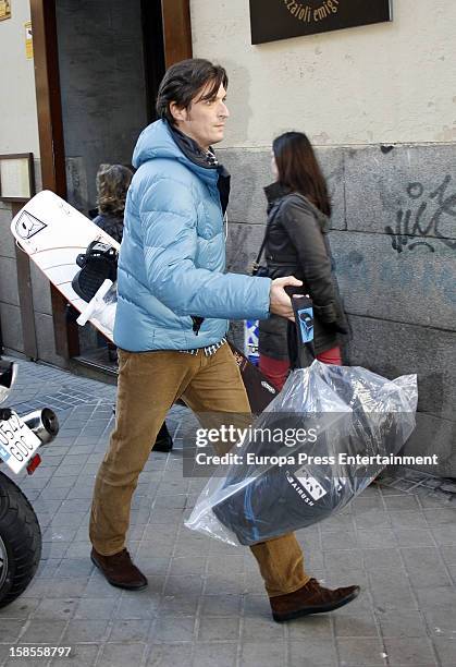 Luis Medina is seen on December 18, 2012 in Madrid, Spain.