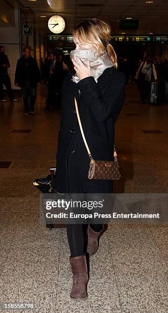 Patricia Conde is seen on December 18, 2012 in Madrid, Spain.