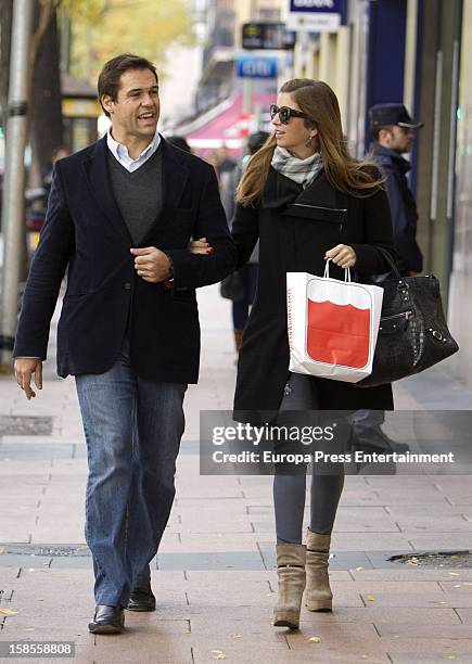 Luis Alfonso de Borbon and Margarita Vargas are seen on December 18, 2012 in Madrid, Spain.