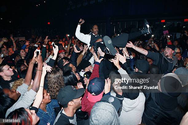 Rocky performs in concert hosted by POWER 105.1 at Best Buy Theater on December 18, 2012 in New York City.