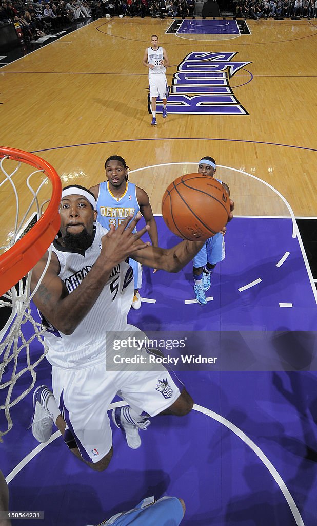 Denver Nuggets v Sacramento Kings