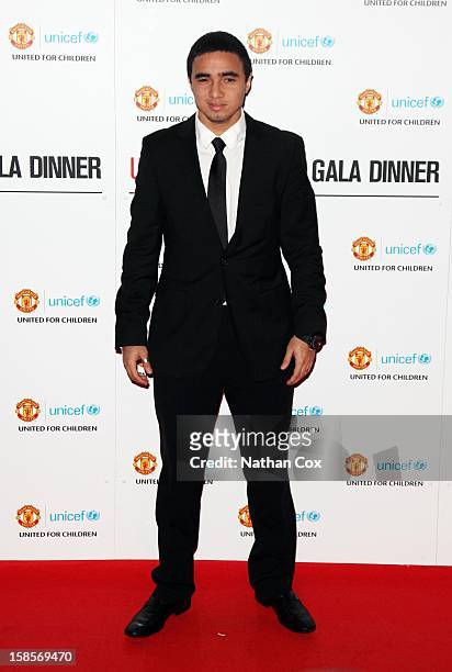 Rafael Pereira da Silva attends the United for UNICEF Gala Dinner at Old Trafford on December 19, 2012 in Manchester, England.