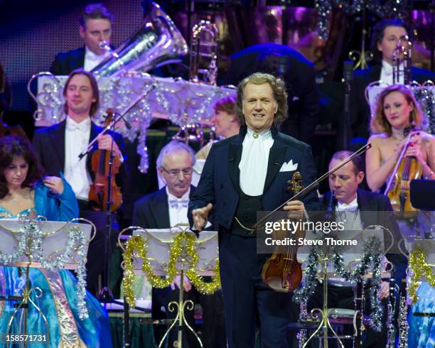 Andre Rieu England 69 Andre Rieu Performs At Genting Arena In Birmingham Stock Photos ...