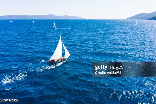 regatta - sailing stock pictures, royalty-free photos & images