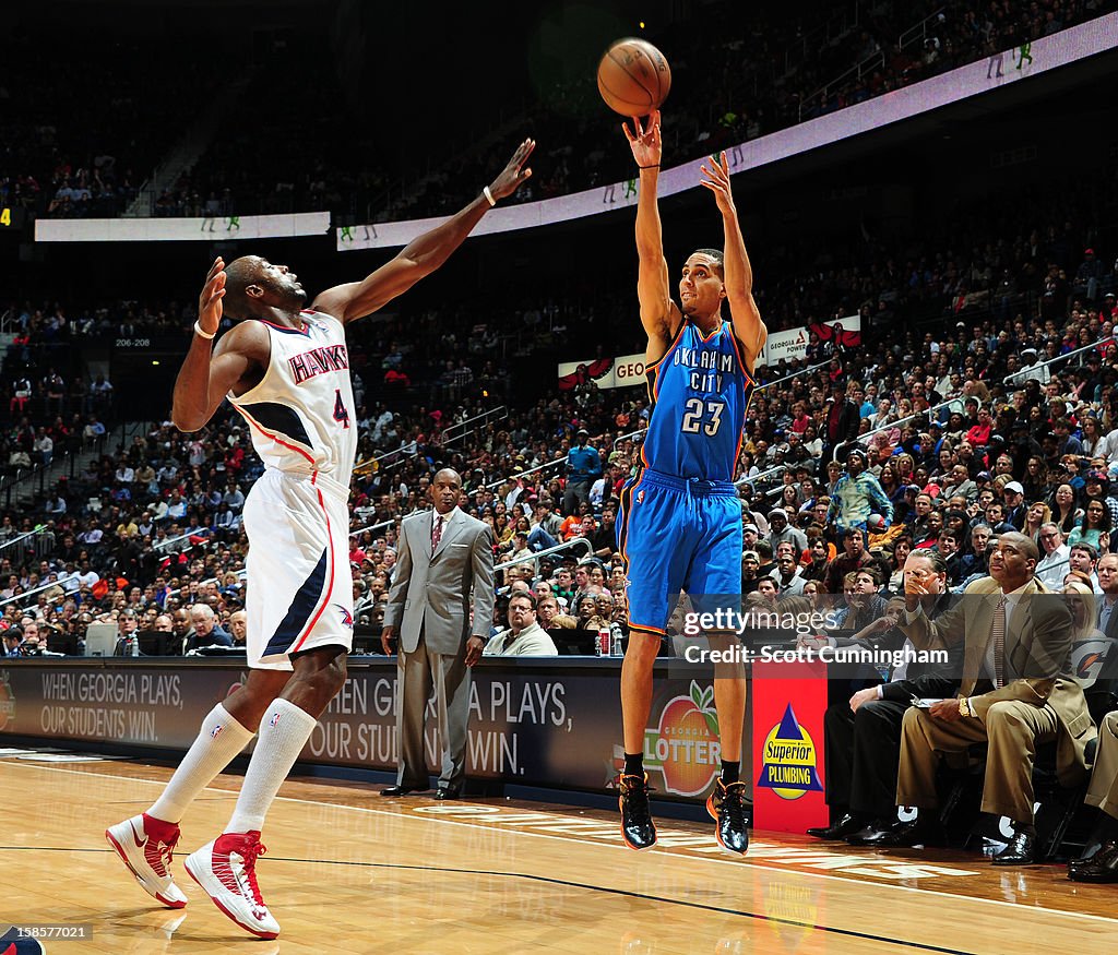 Oklahoma City Thunder v Atlanta Hawks