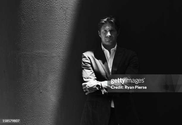 Australian cricketer Shane Watson poses during a portrait session at the Sydney Cricket Ground on December 20, 2012 in Sydney, Australia.