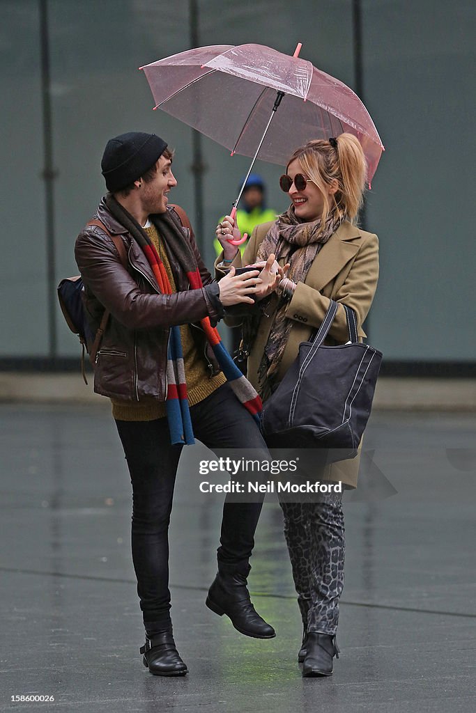 Fearne Cotton Sighting In London - December 20, 2012