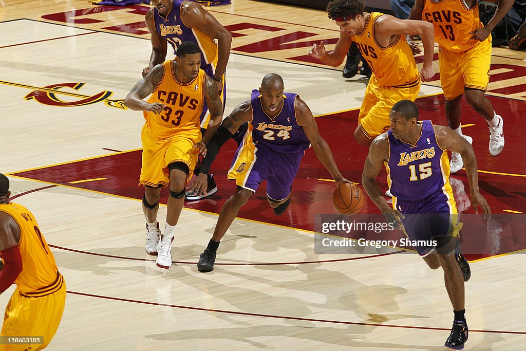 Los Angeles Lakers v Cleveland Cavaliers