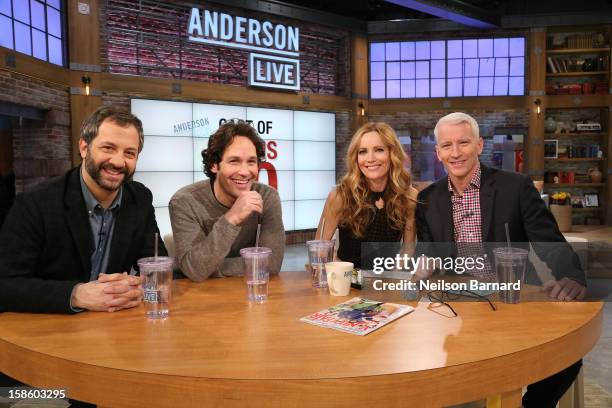 The cast of "THIS IS 40" on Anderson Live which airs on 12/21/12 at CBS Studios on December 20, 2012 in New York, United States.