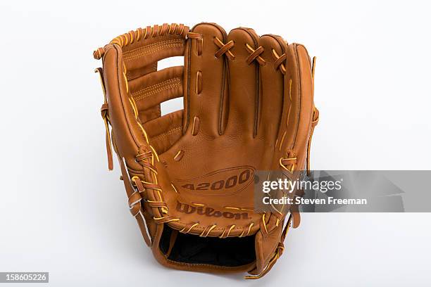 Detail shot of a Wilson A2000 glove, the Official Glove of Major League Baseball, photographed on December 19, 2012 in New York City.