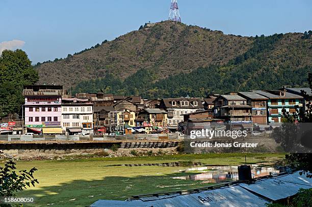 View over Srinagar close to where Karin Bhat, a Swedish women lives. She was searching for the meaning of life and found it. Or at least she found...