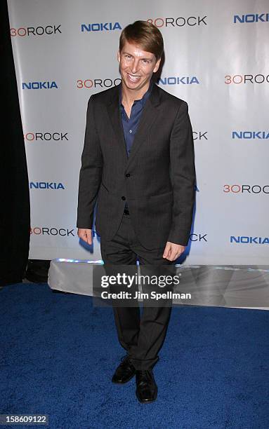 Actor Jack McBrayer attends "30 Rock" Series Finale Wrap Party at Capitale on December 20, 2012 in New York City.