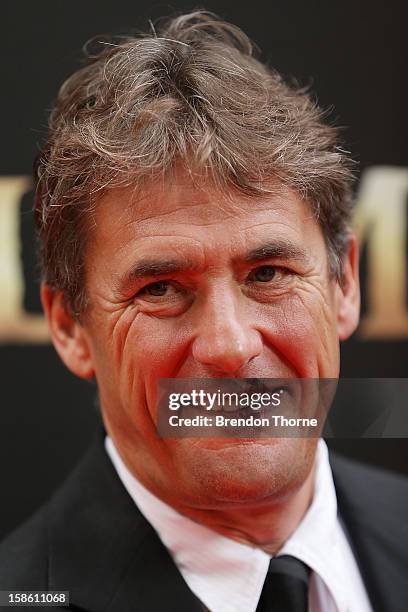 Tim Bevan walks the red carpet during the Australian premiere of 'Les Miserables' at the State Theatre on December 21, 2012 in Sydney, Australia.