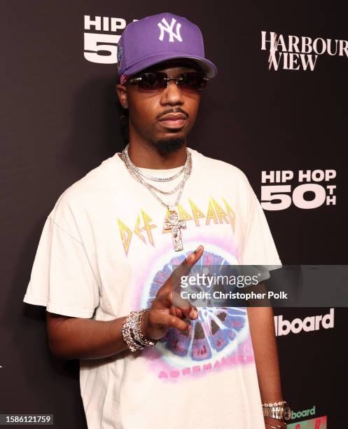 Metro Boomin at Billboard R&B Hip-Hop Live held at The Novo on August 8, 2023 in Los Angeles, California.