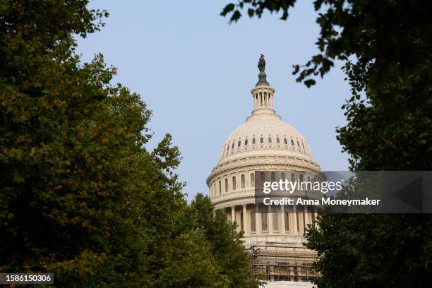 The U.S. Capitol Building on August 01, 2023 in Washington, DC. Special Counsel Jack Smith announced that former U.S. President Donald Trump was...