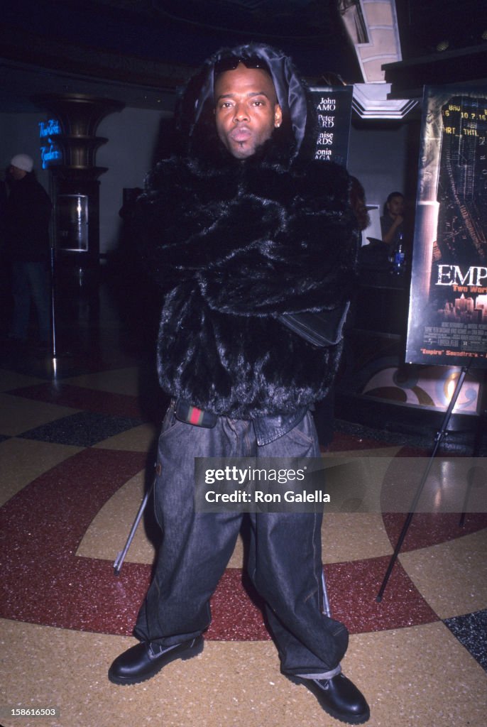 Rapper Treach of Naughty By Nature attends the screening of