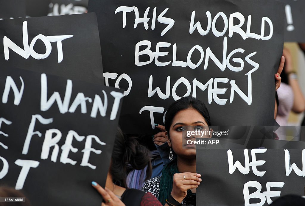 INDIA-RAPE-PROTEST