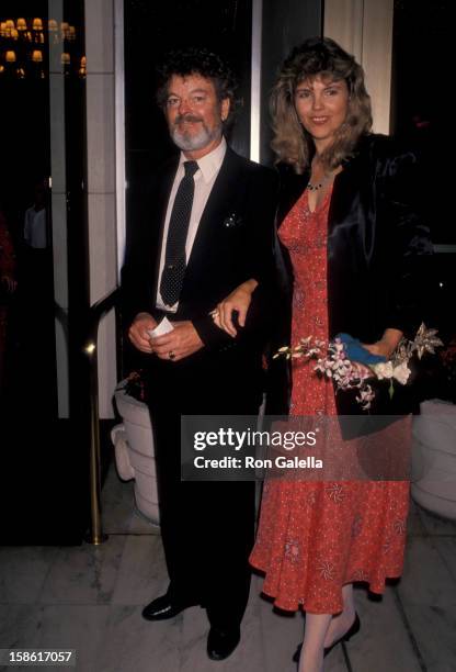 Actor Russ Tamblyn and wife Bonnie Murray attending on June 14, 1990 at the Century Plaza Hotel in Century City, California.