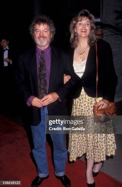 Actor Russ Tamblyn and wife Bonnie Murray attending the opening of "Favor, Watch, Big Fish" on May 7, 1992 at the Beverly Theater in Beverly Hills,...